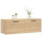 vidaXL Wandschrank Sonoma-Eiche 100x36,5x35 cm Holzwerkstoff vidaXL Wandschrank Sonoma-Eiche 100x36,5x35 cm Holzwerkstoff