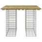 vidaXL Gartenbank aus Gabionen 100x102x72 cm Kiefernholz Imprägniert vidaXL Gartenbank aus Gabionen 100x102x72 cm Kiefernholz Imprägniert