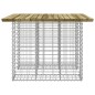 vidaXL Gartenbank aus Gabionen 100x102x72 cm Kiefernholz Imprägniert vidaXL Gartenbank aus Gabionen 100x102x72 cm Kiefernholz Imprägniert