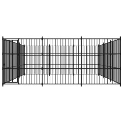 vidaXL Outdoor-Hundezwinger 450×450×185 cm