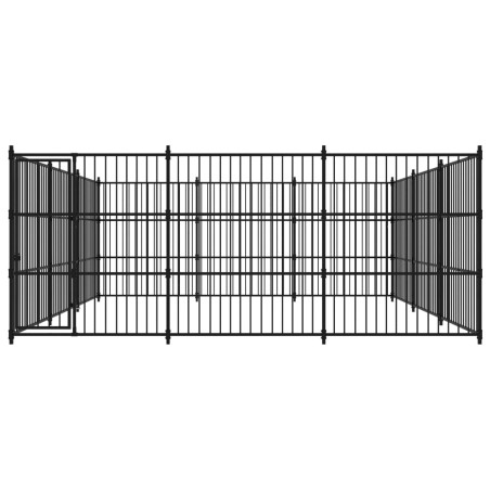 vidaXL Outdoor-Hundezwinger 450×450×185 cm