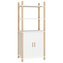 vidaXL Highboard Weiß 60x40x141 cm Holzwerkstoff