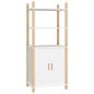 vidaXL Highboard Weiß 60x40x141 cm Holzwerkstoff vidaXL Highboard Weiß 60x40x141 cm Holzwerkstoff
