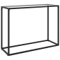vidaXL Konsolentisch Transparent 100x35x75 cm Hartglas vidaXL Konsolentisch Transparent 100x35x75 cm Hartglas