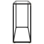 vidaXL Konsolentisch Transparent 100x35x75 cm Hartglas vidaXL Konsolentisch Transparent 100x35x75 cm Hartglas