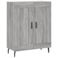 vidaXL Sideboard Grau Sonoma 69,5x34x90 cm Holzwerkstoff vidaXL Sideboard Grau Sonoma 69,5x34x90 cm Holzwerkstoff
