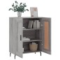 vidaXL Sideboard Grau Sonoma 69,5x34x90 cm Holzwerkstoff vidaXL Sideboard Grau Sonoma 69,5x34x90 cm Holzwerkstoff