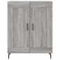 vidaXL Sideboard Grau Sonoma 69,5x34x90 cm Holzwerkstoff vidaXL Sideboard Grau Sonoma 69,5x34x90 cm Holzwerkstoff
