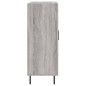 vidaXL Sideboard Grau Sonoma 69,5x34x90 cm Holzwerkstoff vidaXL Sideboard Grau Sonoma 69,5x34x90 cm Holzwerkstoff
