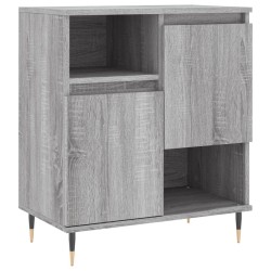 vidaXL Sideboard Grau Sonoma 60x35x70 cm Holzwerkstoff
