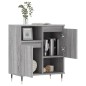 vidaXL Sideboard Grau Sonoma 60x35x70 cm Holzwerkstoff vidaXL Sideboard Grau Sonoma 60x35x70 cm Holzwerkstoff