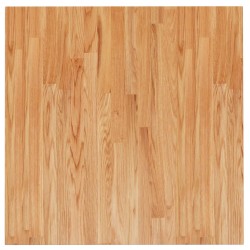 vidaXL Tischplatte Quadratisch Hellbraun 70x70x2,5cm Behandelte Eiche