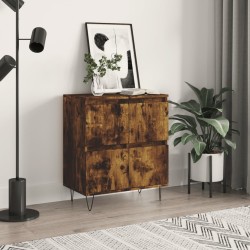 vidaXL Sideboard Räuchereiche 60x35x70 cm Holzwerkstoff