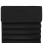 vidaXL Sonnenliegen-Auflage Schwarz Veloursleder vidaXL Sonnenliegen-Auflage Schwarz Veloursleder