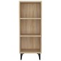 vidaXL Sideboard Sonoma-Eiche 34,5x32,5x90 cm Holzwerkstoff vidaXL Sideboard Sonoma-Eiche 34,5x32,5x90 cm Holzwerkstoff