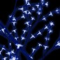 vidaXL Weihnachtsbaum 128 LEDs Blaues Licht Kirschblüten 120 cm vidaXL Weihnachtsbaum 128 LEDs Blaues Licht Kirschblüten 120 cm