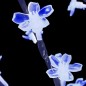 vidaXL Weihnachtsbaum 128 LEDs Blaues Licht Kirschblüten 120 cm vidaXL Weihnachtsbaum 128 LEDs Blaues Licht Kirschblüten 120 cm