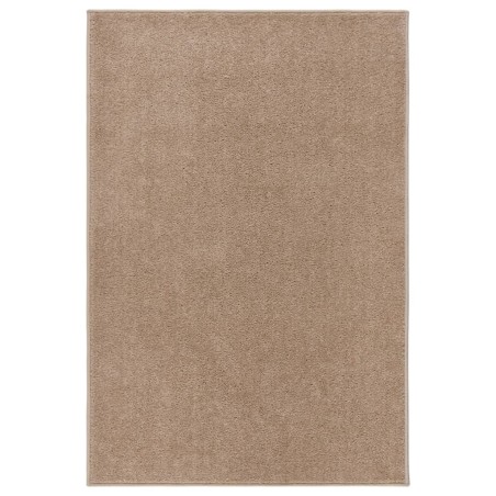 vidaXL Teppich Kurzflor 200x290 cm Braun
