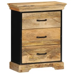 vidaXL Kommode 60 x 30 x 75 cm Mango-Massivholz