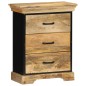 vidaXL Kommode 60 x 30 x 75 cm Mango-Massivholz vidaXL Kommode 60 x 30 x 75 cm Mango-Massivholz