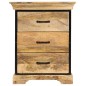 vidaXL Kommode 60 x 30 x 75 cm Mango-Massivholz vidaXL Kommode 60 x 30 x 75 cm Mango-Massivholz