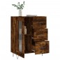 vidaXL Sideboard Räuchereiche 69,5x34x90 cm Holzwerkstoff vidaXL Sideboard Räuchereiche 69,5x34x90 cm Holzwerkstoff