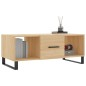 vidaXL Couchtisch Sonoma-Eiche 102x50x40 cm Holzwerkstoff vidaXL Couchtisch Sonoma-Eiche 102x50x40 cm Holzwerkstoff