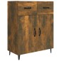 vidaXL Sideboard Räuchereiche 69,5x34x90 cm Holzwerkstoff vidaXL Sideboard Räuchereiche 69,5x34x90 cm Holzwerkstoff