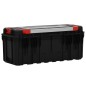 vidaXL Werkzeugkoffer Schwarz und Rot 65x28x31,5 cm vidaXL Werkzeugkoffer Schwarz und Rot 65x28x31,5 cm