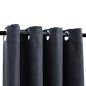 vidaXL Verdunkelungsvorhänge mit Metallösen 2 Stk. Anthrazit 140x175cm vidaXL Verdunkelungsvorhänge mit Metallösen 2 Stk. Anthrazit 140x175cm