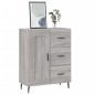 vidaXL Sideboard Grau Sonoma 69,5x34x90 cm Holzwerkstoff vidaXL Sideboard Grau Sonoma 69,5x34x90 cm Holzwerkstoff