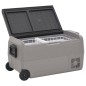 vidaXL Kühlbox mit Rollen und Griff Schwarz & Grau 50 L PP & PE vidaXL Kühlbox mit Rollen und Griff Schwarz & Grau 50 L PP & PE