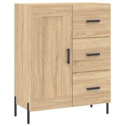 vidaXL Sideboard Sonoma-Eiche 69,5x34x90 cm Holzwerkstoff