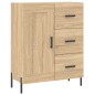 vidaXL Sideboard Sonoma-Eiche 69,5x34x90 cm Holzwerkstoff vidaXL Sideboard Sonoma-Eiche 69,5x34x90 cm Holzwerkstoff