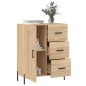 vidaXL Sideboard Sonoma-Eiche 69,5x34x90 cm Holzwerkstoff vidaXL Sideboard Sonoma-Eiche 69,5x34x90 cm Holzwerkstoff