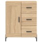 vidaXL Sideboard Sonoma-Eiche 69,5x34x90 cm Holzwerkstoff vidaXL Sideboard Sonoma-Eiche 69,5x34x90 cm Holzwerkstoff