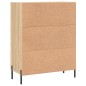 vidaXL Sideboard Sonoma-Eiche 69,5x34x90 cm Holzwerkstoff vidaXL Sideboard Sonoma-Eiche 69,5x34x90 cm Holzwerkstoff
