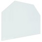 vidaXL Kaminofen Glasplatte Sechseck 80x60 cm vidaXL Kaminofen Glasplatte Sechseck 80x60 cm