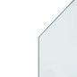 vidaXL Kaminofen Glasplatte Sechseck 80x60 cm vidaXL Kaminofen Glasplatte Sechseck 80x60 cm