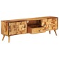 vidaXL TV-Schrank Massivholz mit Honig-Finish 140x30x40 cm vidaXL TV-Schrank Massivholz mit Honig-Finish 140x30x40 cm