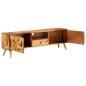 vidaXL TV-Schrank Massivholz mit Honig-Finish 140x30x40 cm vidaXL TV-Schrank Massivholz mit Honig-Finish 140x30x40 cm