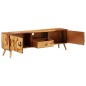 vidaXL TV-Schrank Massivholz mit Honig-Finish 140x30x40 cm vidaXL TV-Schrank Massivholz mit Honig-Finish 140x30x40 cm