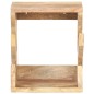 vidaXL Skateboard Wandhalter 25x20x30 cm Mango Massivholz vidaXL Skateboard Wandhalter 25x20x30 cm Mango Massivholz