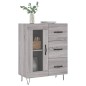 vidaXL Sideboard Grau Sonoma 69,5x34x90 cm Holzwerkstoff vidaXL Sideboard Grau Sonoma 69,5x34x90 cm Holzwerkstoff