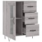 vidaXL Sideboard Grau Sonoma 69,5x34x90 cm Holzwerkstoff vidaXL Sideboard Grau Sonoma 69,5x34x90 cm Holzwerkstoff
