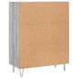 vidaXL Sideboard Grau Sonoma 69,5x34x90 cm Holzwerkstoff vidaXL Sideboard Grau Sonoma 69,5x34x90 cm Holzwerkstoff