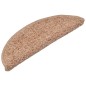vidaXL Treppenmatten 15 Stk. Beige 56x17x3 cm vidaXL Treppenmatten 15 Stk. Beige 56x17x3 cm