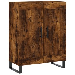 vidaXL Sideboard Räuchereiche 69,5x34x90 cm Holzwerkstoff