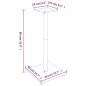 vidaXL Lautsprecher-Ständer 2 Stk. Schwarz & Silbern Hartglas 1 Säule vidaXL Lautsprecher-Ständer 2 Stk. Schwarz & Silbern Hartglas 1 Säule
