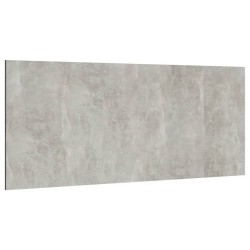 vidaXL Kopfteil Betongrau 200x1,5x80 cm Holzwerkstoff